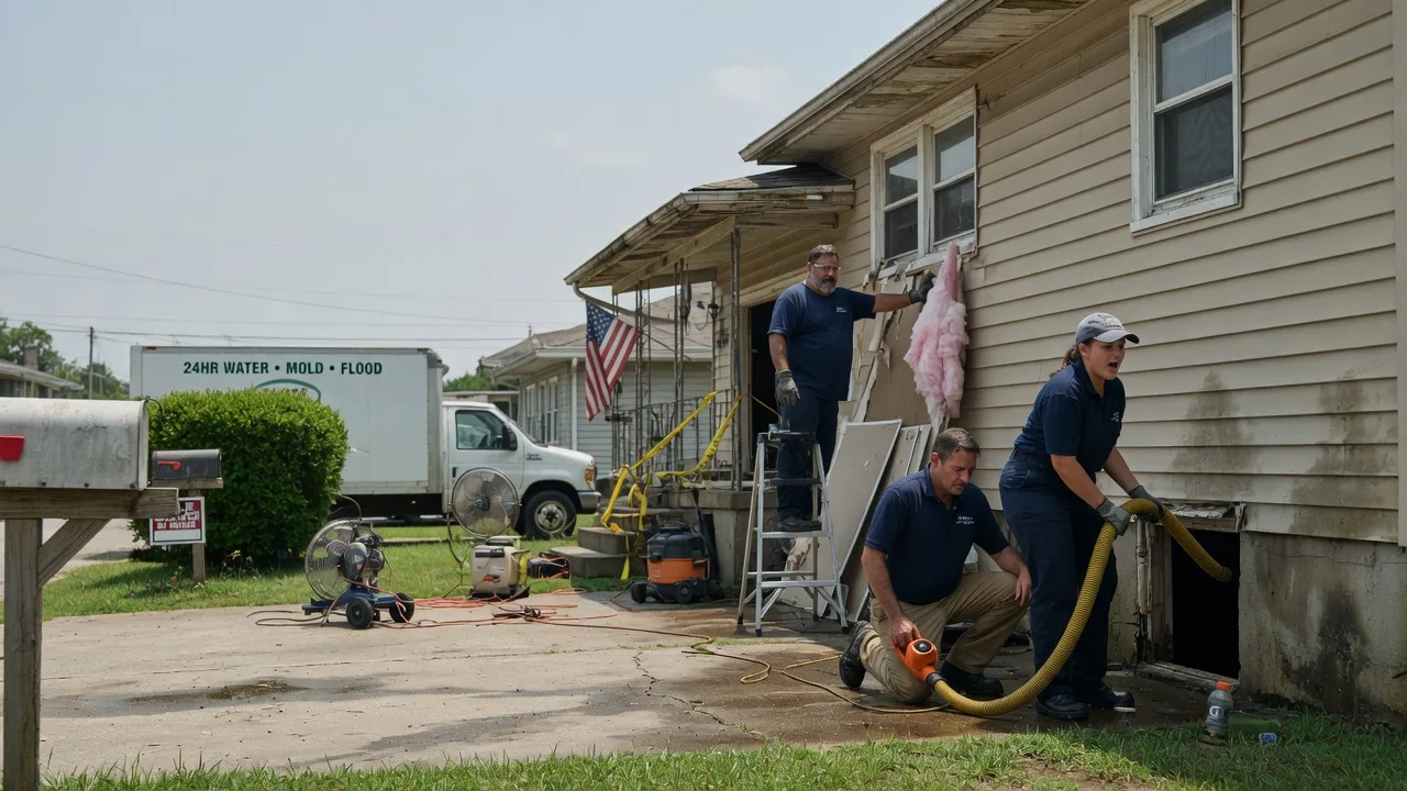 Water Damage Repair in Three Bridges, NJ near me